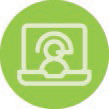 icon for telecommuting