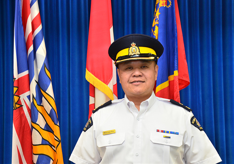 RCMP Superintendent Will Yee